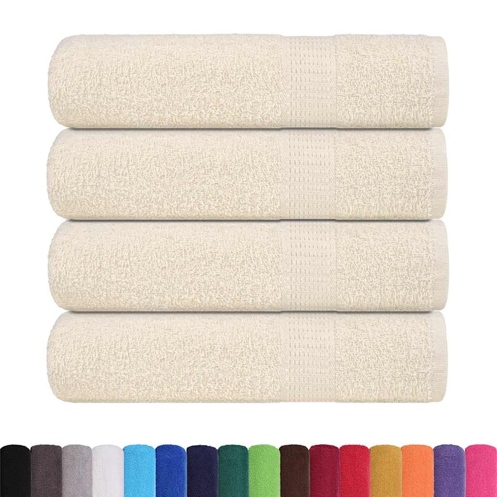 Handtücher FROGN 4 Stk. Creme 50x100 cm 360 g/m²