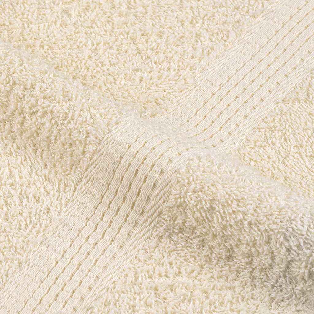 Badetücher FROGN 2 Stk. Creme 100x150 cm 360 g/m²