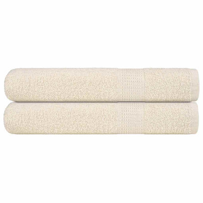 Handtücher FROGN 2 Stk. Creme 100x200 cm 360 g/m²