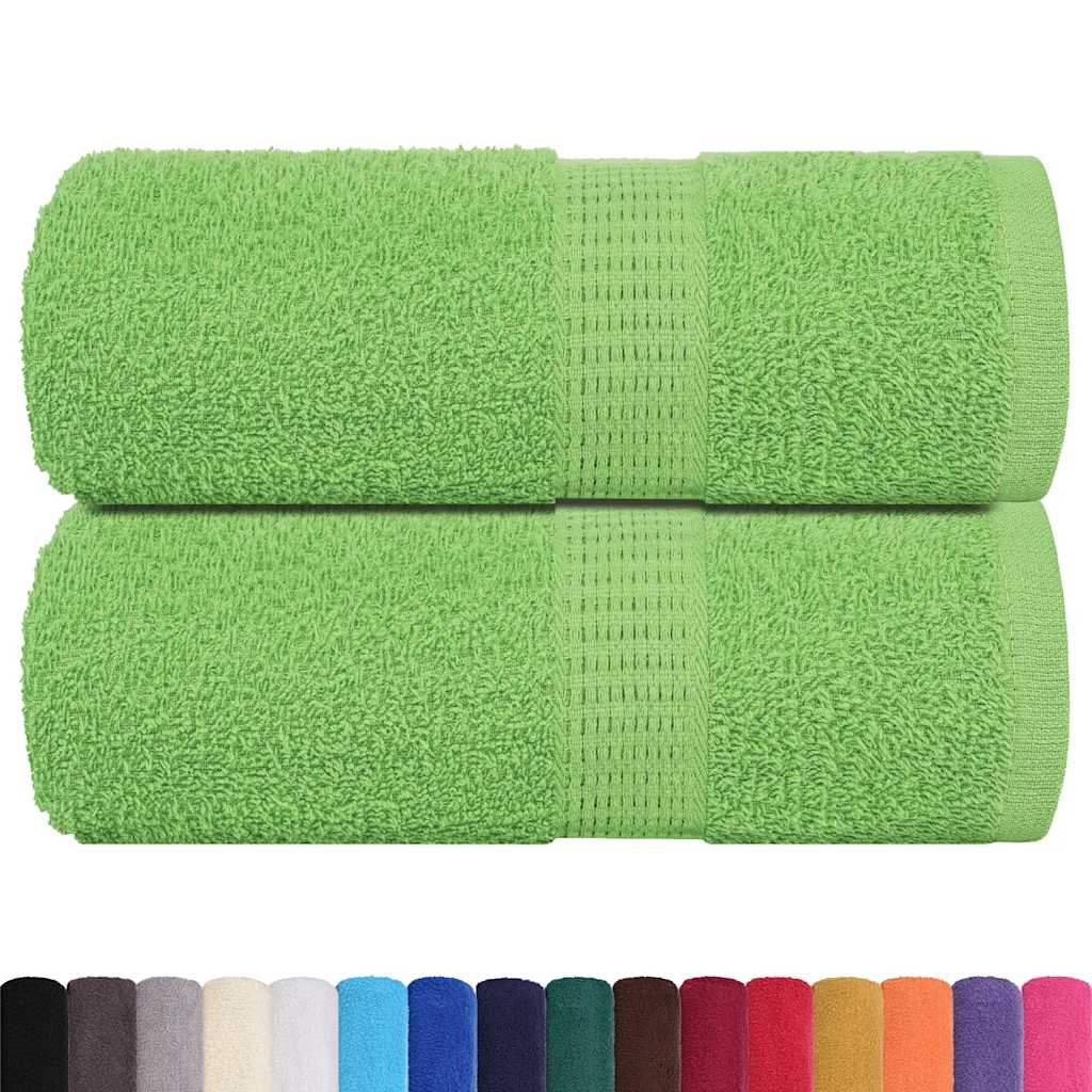 Waschtücher FROGN 2 Stk. Apfelgrün 30x30 cm 360 g/m²