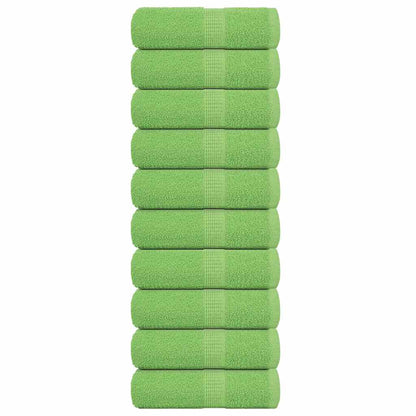 Waschtücher FROGN 10 Stk. Apfelgrün 30x30 cm 360 g/m²