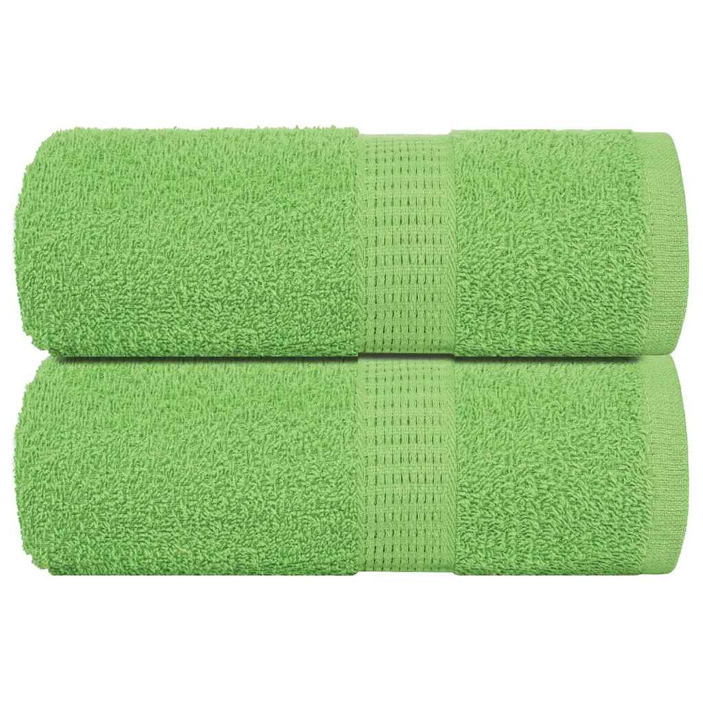 Gästetücher FROGN 2 Stk. Apfelgrün 30x50 cm 360 g/m²