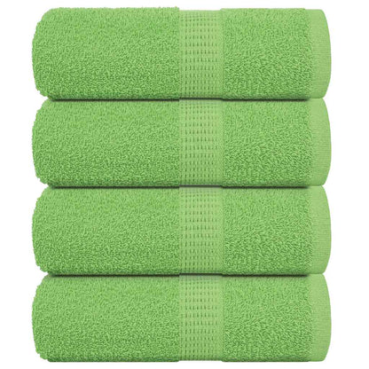 Gästetücher FROGN 4 Stk. Apfelgrün 30x50 cm 360 g/m²