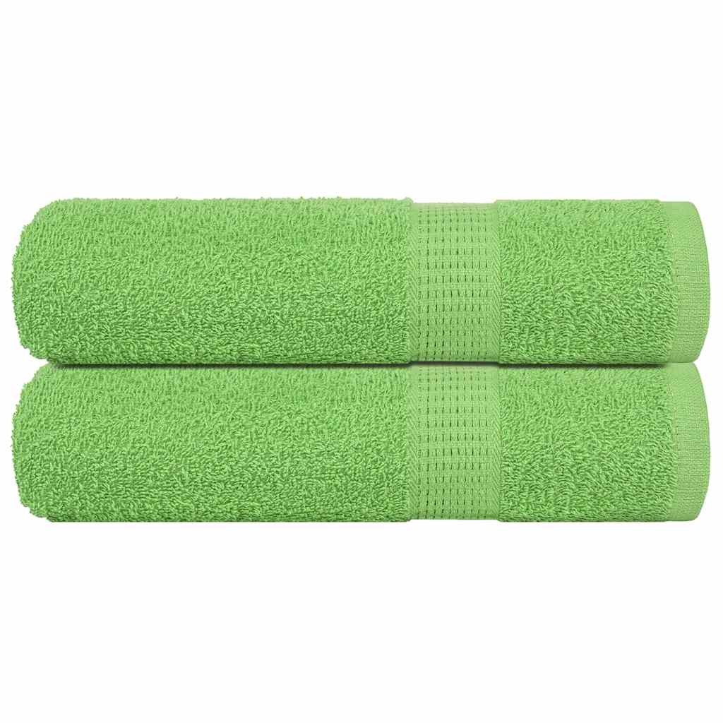 Handtücher FROGN 2 Stk. Apfelgrün 50x100 cm 360 g/m²