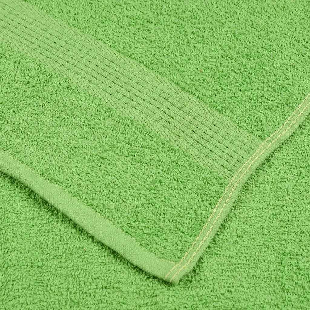 Handtücher FROGN 4 Stk. Apfelgrün 50x100 cm 360 g/m²