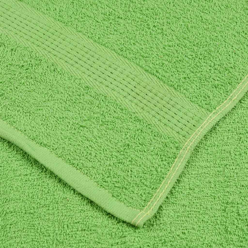 Handtücher FROGN 10 Stk. Apfelgrün 50x100 cm 360 g/m²