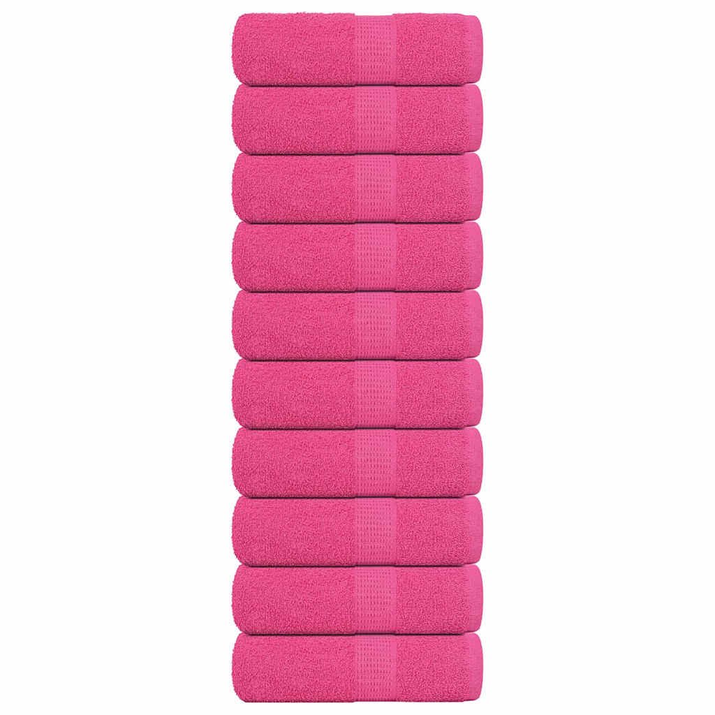 Waschtücher FROGN 10 Stk. Rosa 30x30 cm 360 g/m²