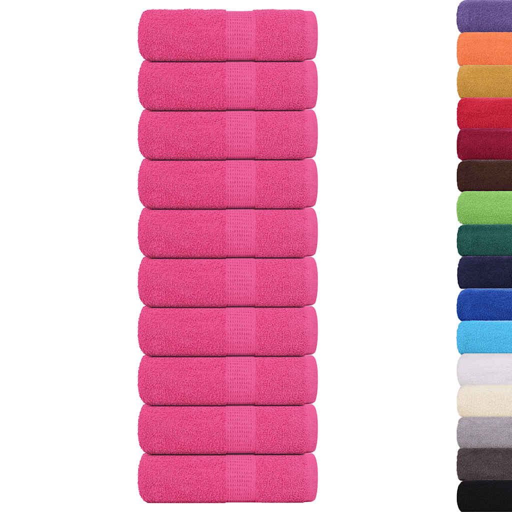Waschtücher FROGN 10 Stk. Rosa 30x30 cm 360 g/m²