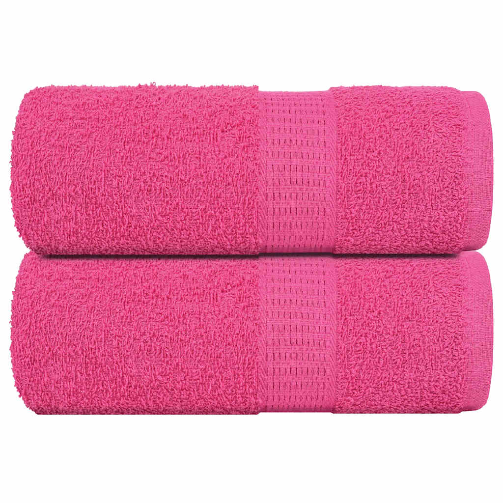 Gästetücher FROGN 2 Stk. Rosa 30x50 cm 360 g/m²