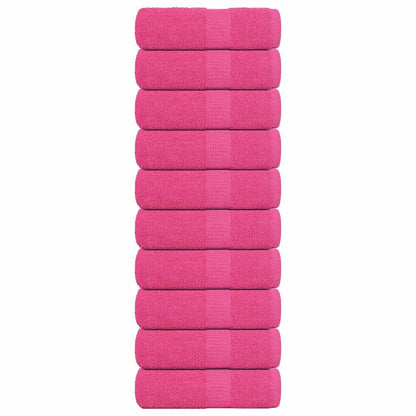 Gästetücher FROGN 10 Stk. Rosa 30x50 cm 360 g/m²