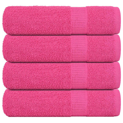 Handtücher FROGN 4 Stk. Rosa 50x100 cm 360 g/m²