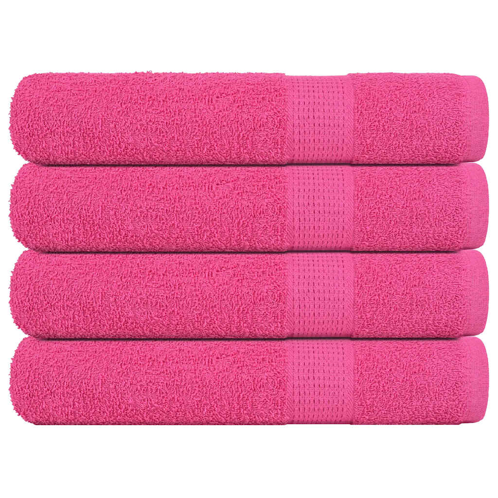 Saunatücher FROGN 4 Stk. Rosa 80x200 cm 360 g/m²