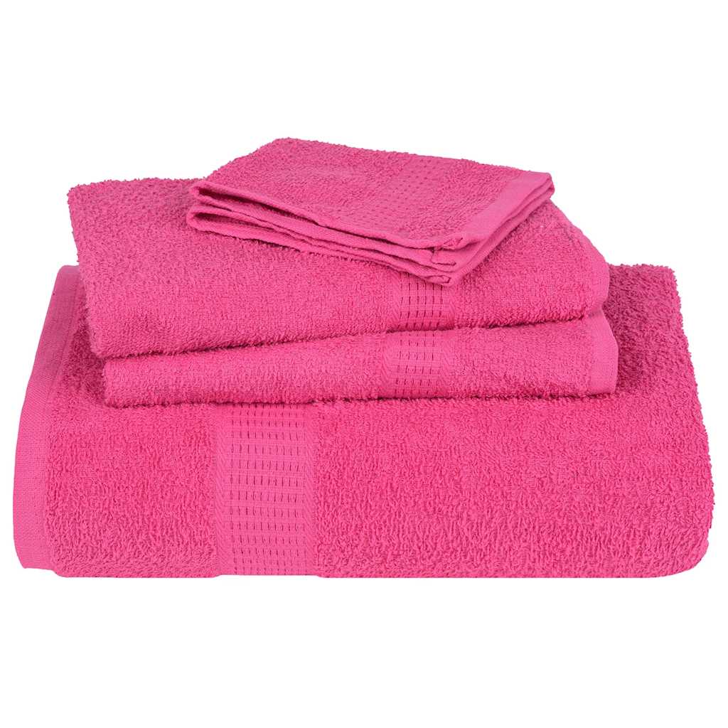 Handtücher FROGN 4 Stk. Rosa 100x200 cm 360 g/m²