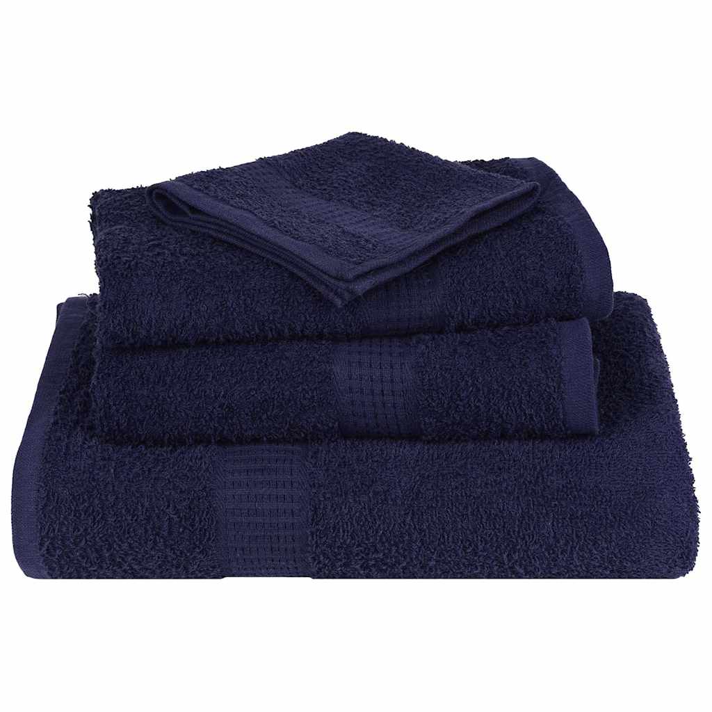 8-tlg. Handtuch-Set FROGN Marineblau 360 g/m²