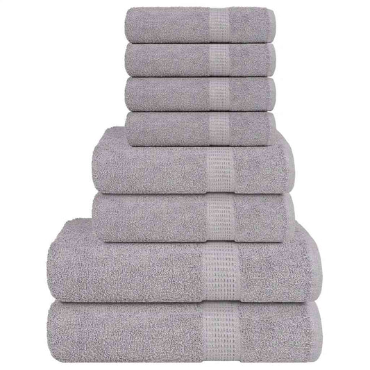 8-tlg. Handtuch-Set FROGN Grau 360 g/m²