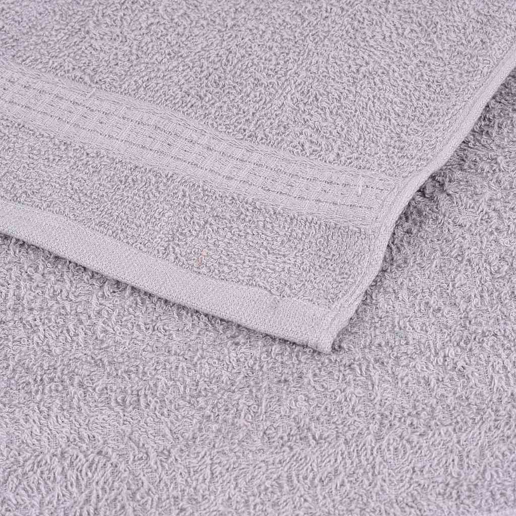 8-tlg. Handtuch-Set FROGN Grau 360 g/m²
