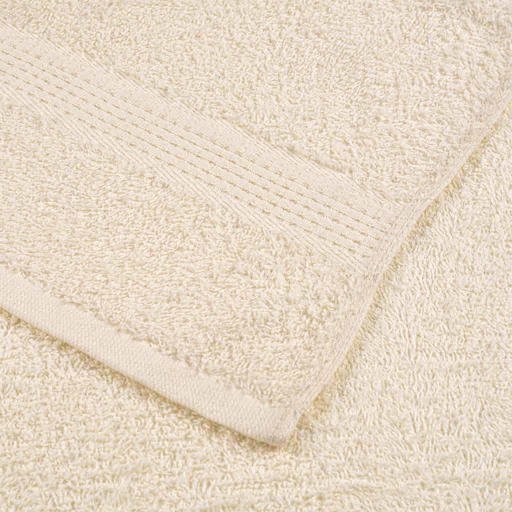 8-tlg. Handtuch-Set FROGN Creme 360 g/m²