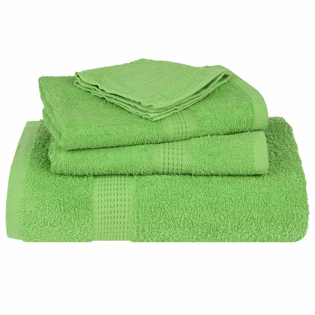 8-tlg. Handtuch-Set FROGN Apfelgrün 360 g/m²