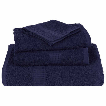 6-tlg. Handtuch-Set FROGN Marineblau 360 g/m²