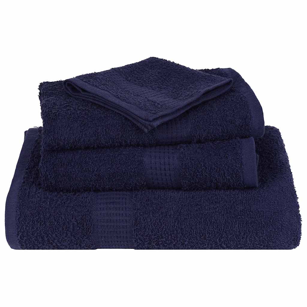 12-tlg. Handtuch-Set FROGN Marineblau 360 g/m²
