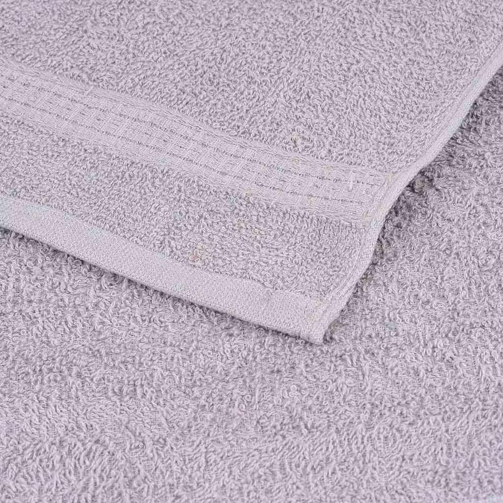 12-tlg. Handtuch-Set FROGN Grau 360 g/m²