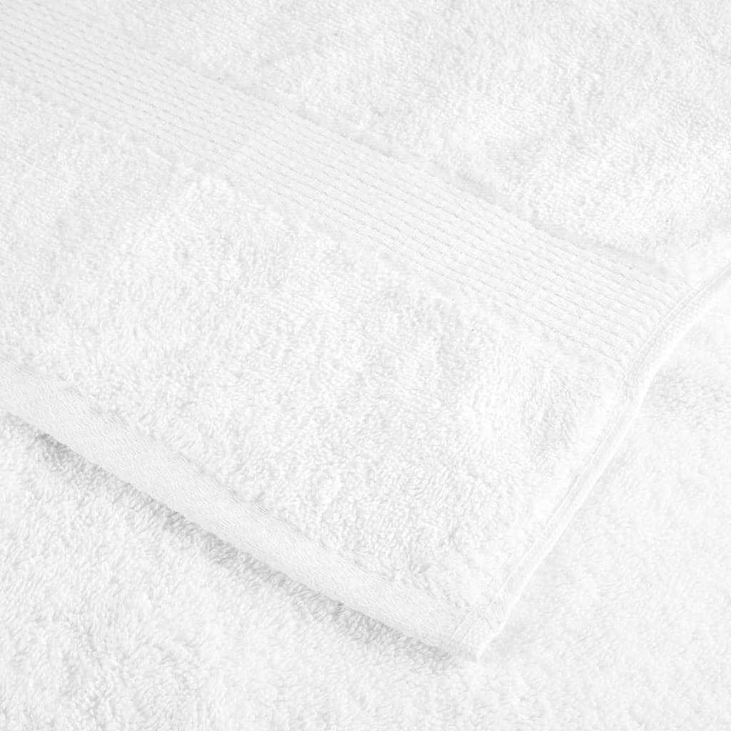 Premium-Waschtücher SOLUND 2 Stk. Weiß 30x30 cm 600 g/m²