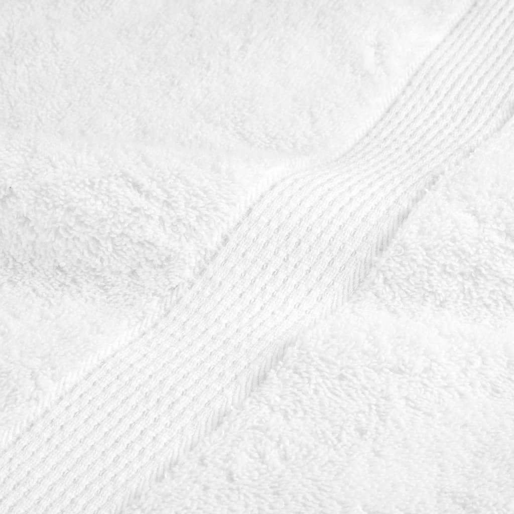 Premium-Waschtücher SOLUND 2 Stk. Weiß 30x30 cm 600 g/m²