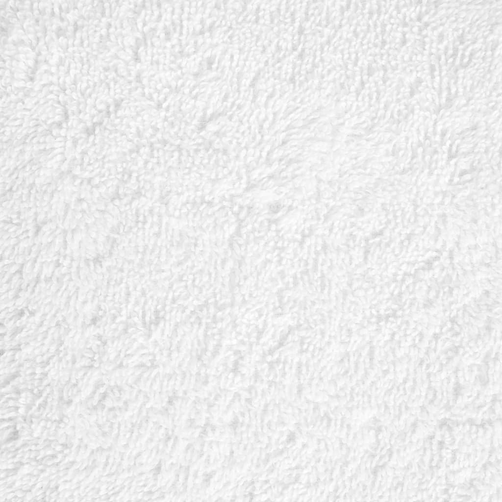 Premium-Waschtücher SOLUND 4 Stk. Weiß 30x30 cm 600 g/m²