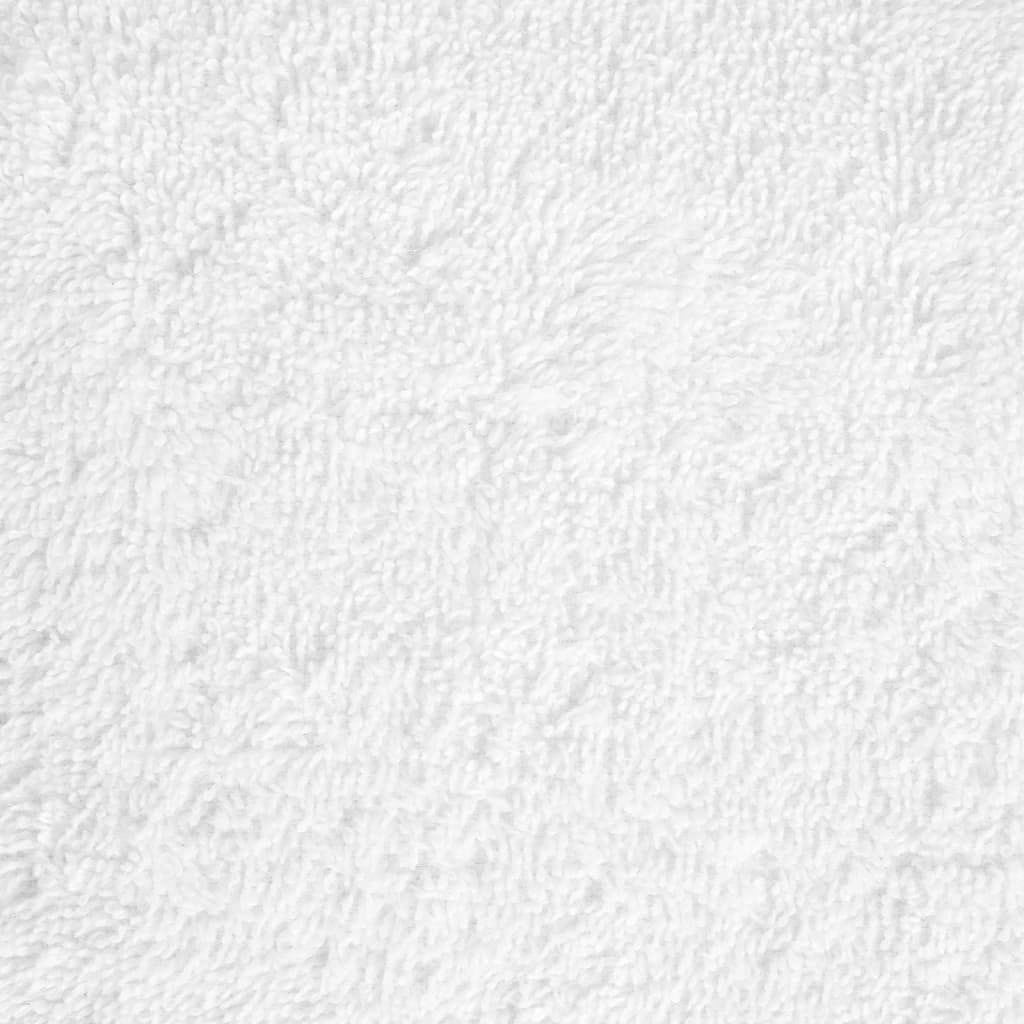 Premium Gästetücher SOLUND 4 Stk. Weiß 30x50 cm 600 g/m²
