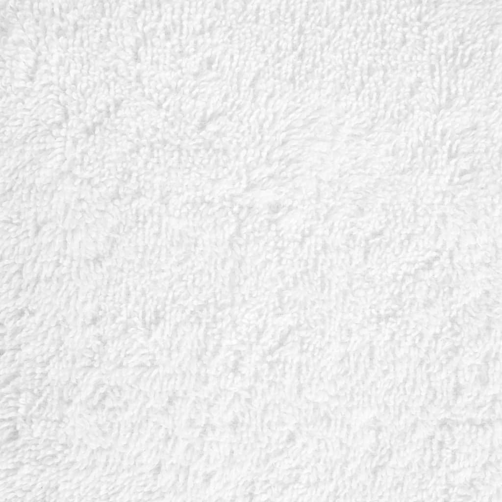 Premium Gästetücher SOLUND 10 Stk. Weiß 30x50 cm 600 g/m²