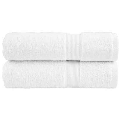 Premium Handtücher SOLUND 2 Stk. Weiß 50x100 cm 600 g/m²