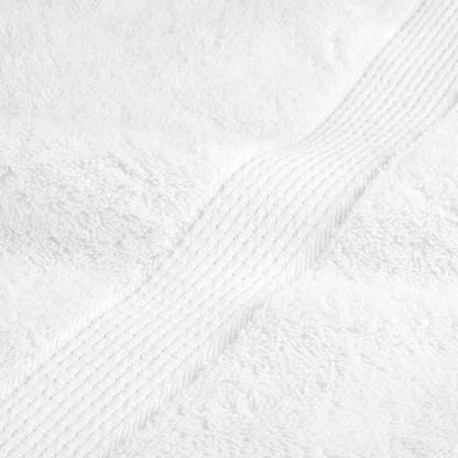 Premium Badetücher SOLUND 4 Stk. Weiß 100x150 cm 600 g/m²