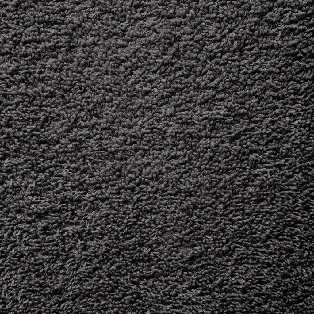 Premium-Waschtücher SOLUND 2 Stk. Anthrazit 30x30 cm 600 g/m²