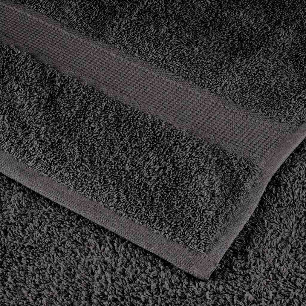 Premium-Waschtücher SOLUND 50 Stk. Anthrazit 30x30 cm 600 g/m²