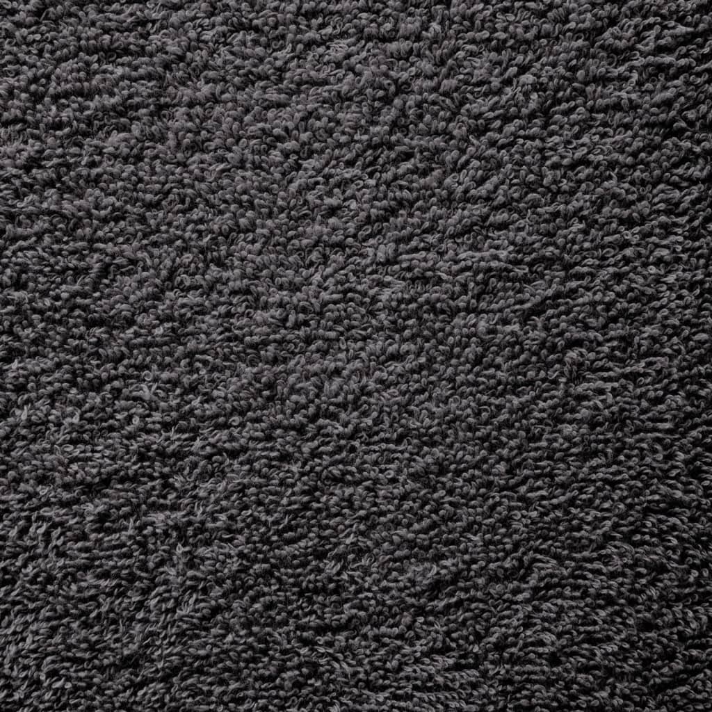 Premium Gästetücher SOLUND 4 Stk. Anthrazit 30x50 cm 600 g/m²
