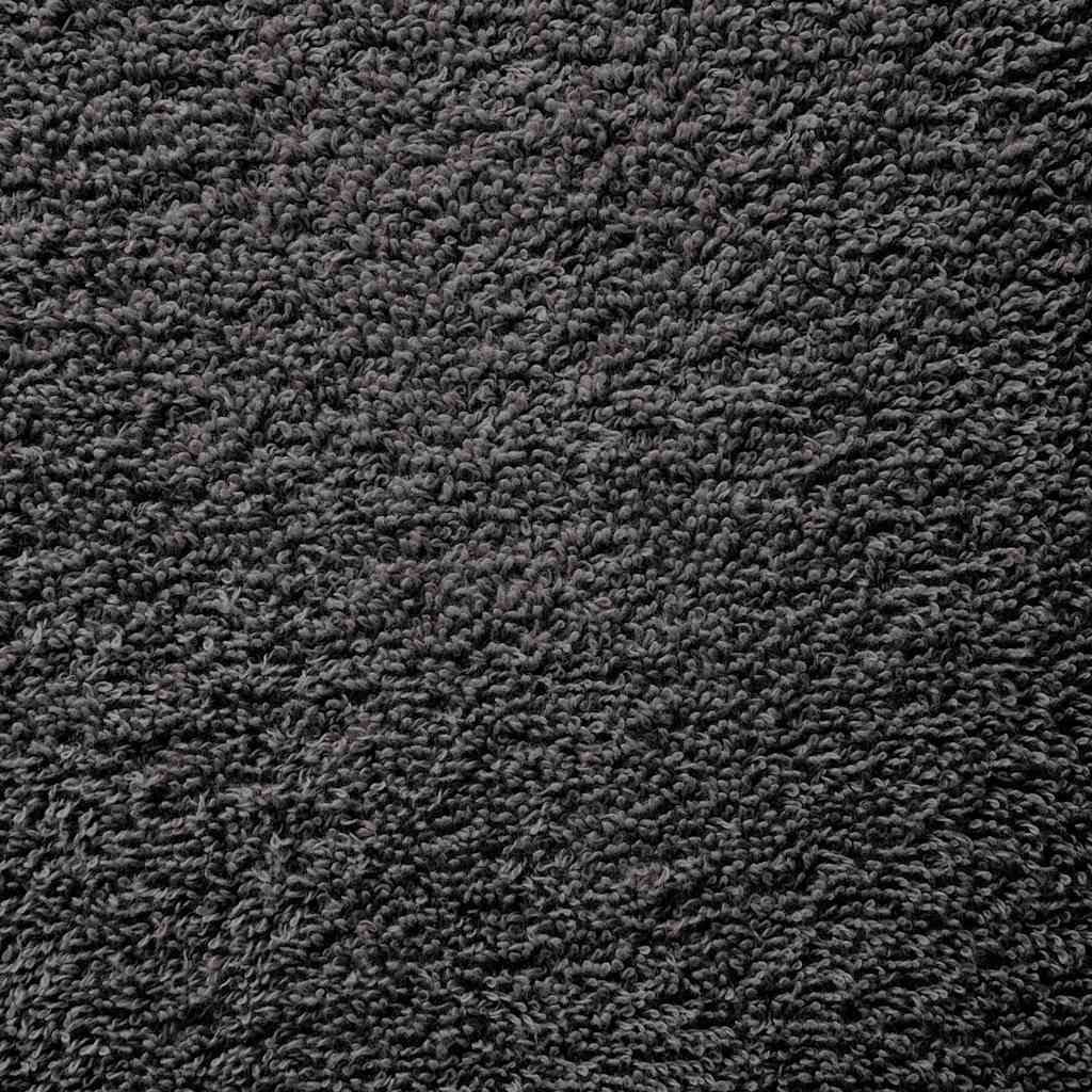Premium Duschtücher SOLUND 10 Stk. Anthrazit 70x140 cm 600 g/m²
