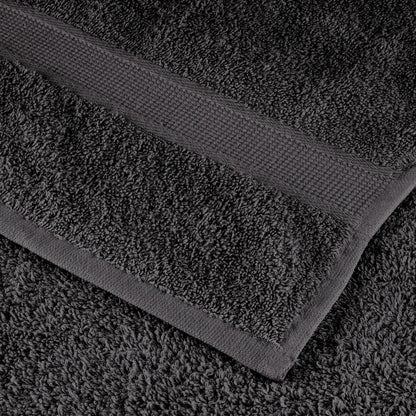 Premium Badetücher SOLUND 4 Stk. Anthrazit 100x150 cm 600 g/m²