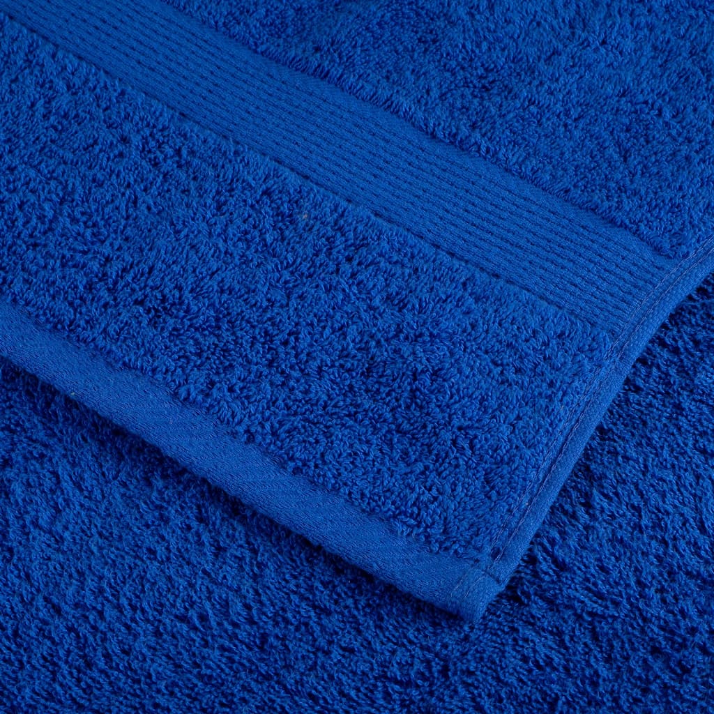 Premium Handtücher SOLUND 4 Stk. Blau 100x200 cm 600 g/m²