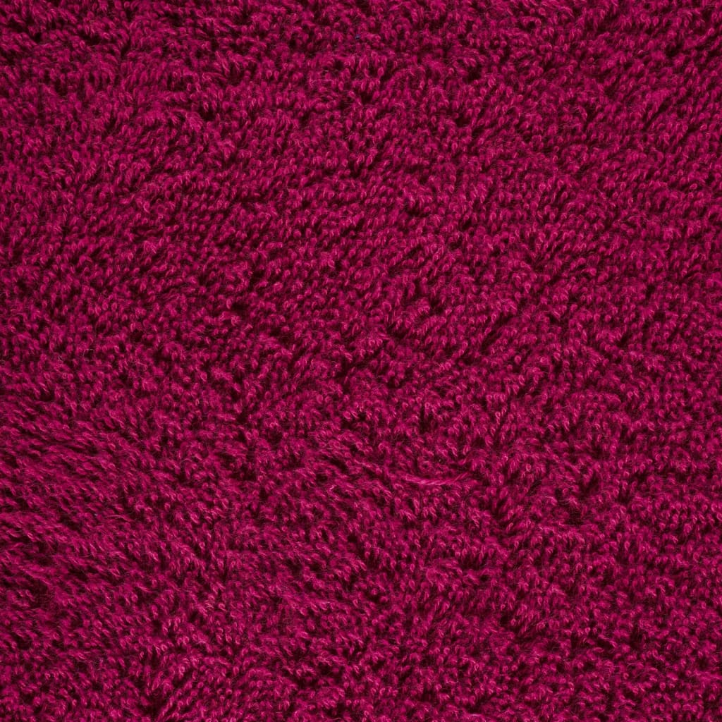 Premium Duschtücher SOLUND 10 Stk. Bordeaux 70x140 cm 600 g/qm