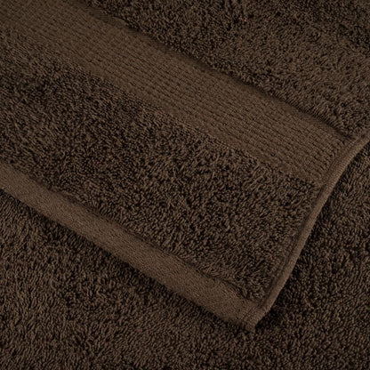 Premium Duschtücher SOLUND 10 Stk. Braun 70x140 cm 600 g/m²