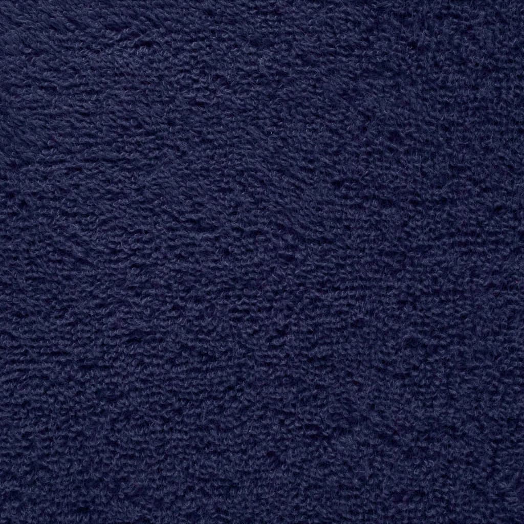 Premium Gästetücher SOLUND 2 Stk. Marineblau 30x50 cm 600 g/m²