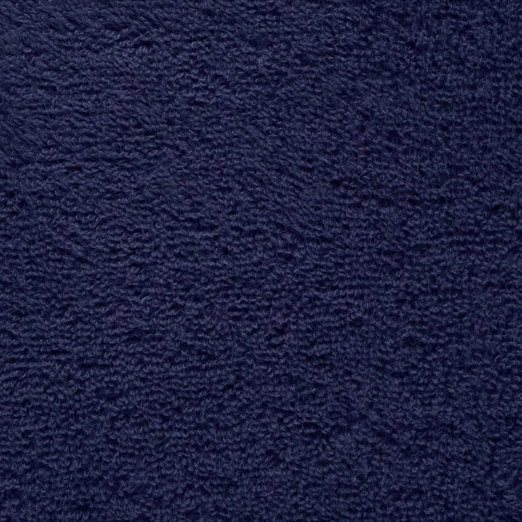 Premium Duschtücher SOLUND 10 Stk. Marineblau 70x140 cm 600 g/m²