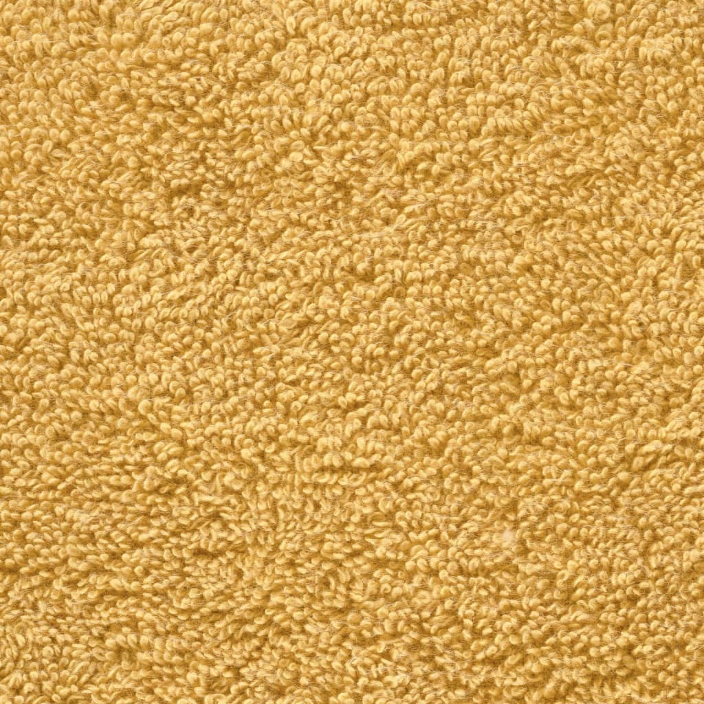 Premium-Waschtücher SOLUND 10 Stk. Gold 30x30 cm 600 g/m²