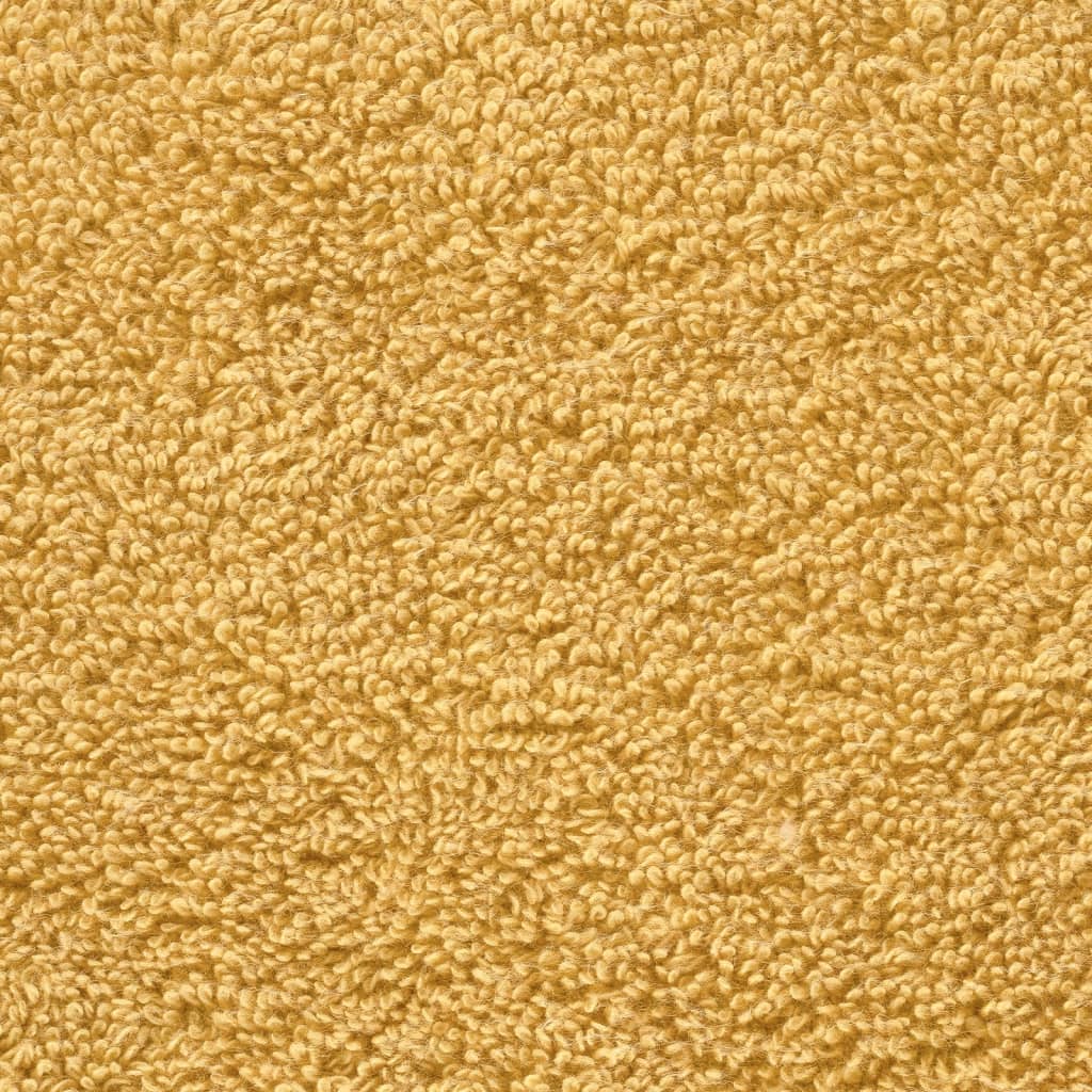 Premium Handtücher SOLUND 2 Stk. Gold 50x100 cm 600 g/m²