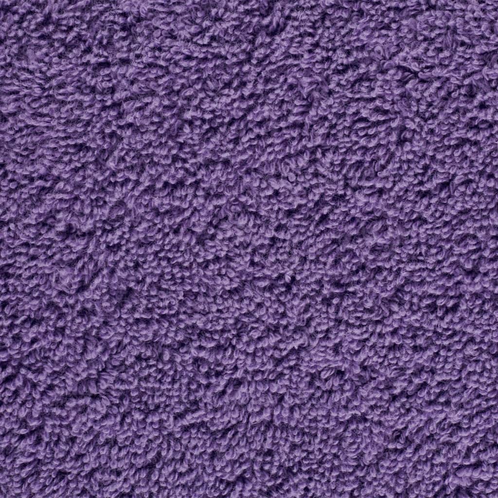 Premium Waschhandtücher SOLUND 2 Stück Lila 30x30 cm 600 g/m²