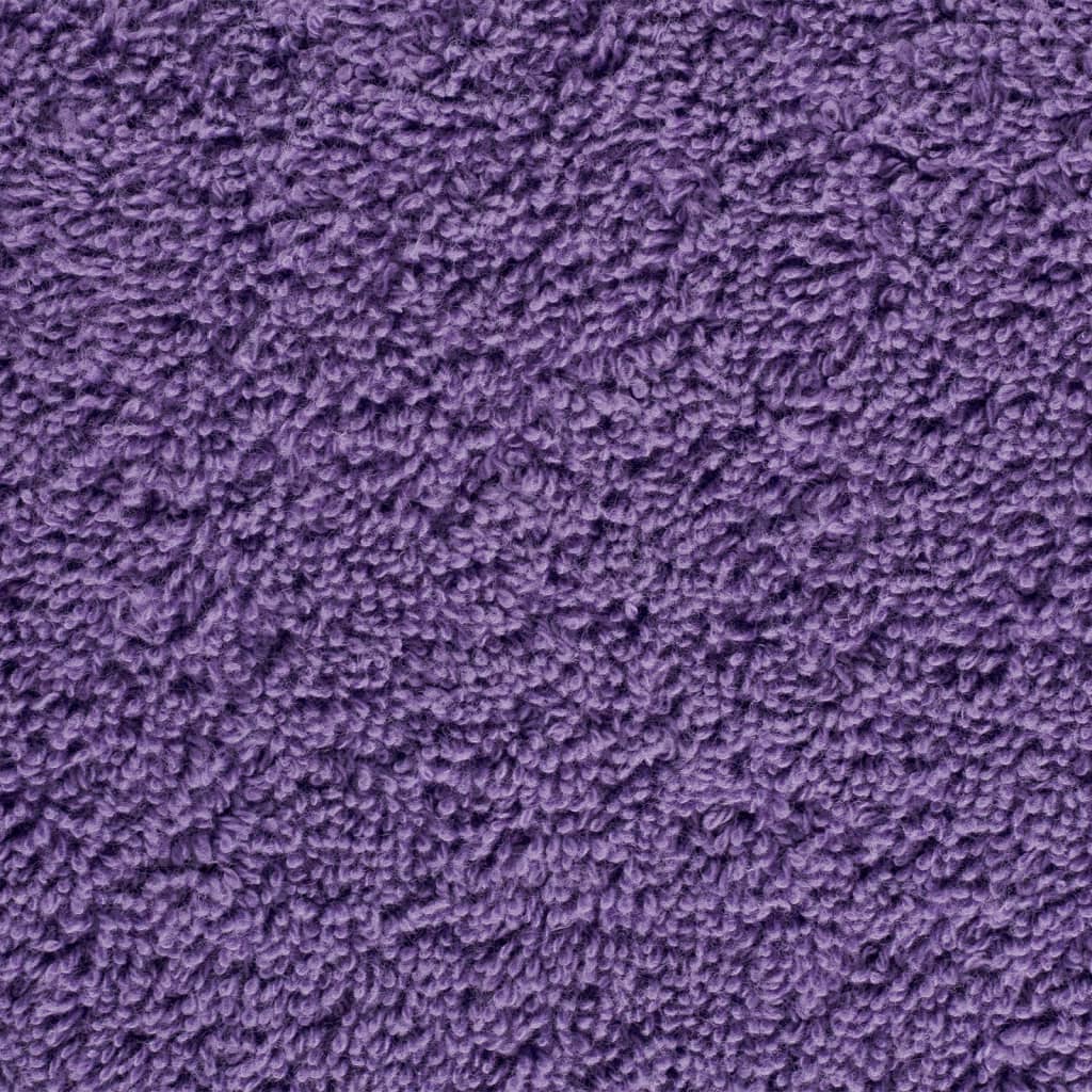 Premium Waschhandtücher SOLUND 10 Stück Lila 30x30 cm 600 g/m²