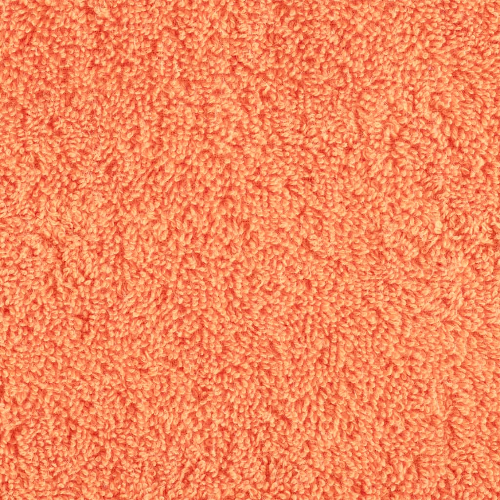 Premium Badetücher SOLUND 10 Stk. Orange 100x150 cm 600 g/m²