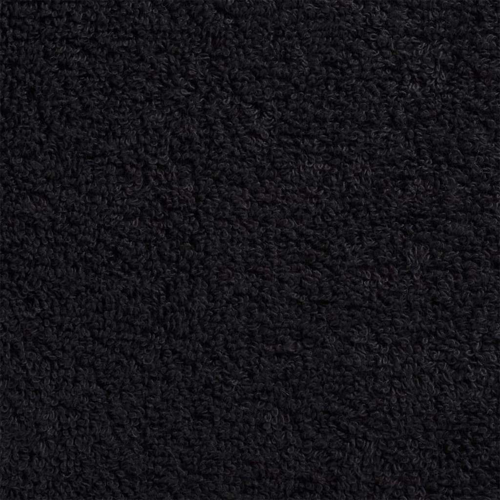 Gästetuch SOLUND 2 Stk. Schwarz 15 x 21 cm 550 gsm