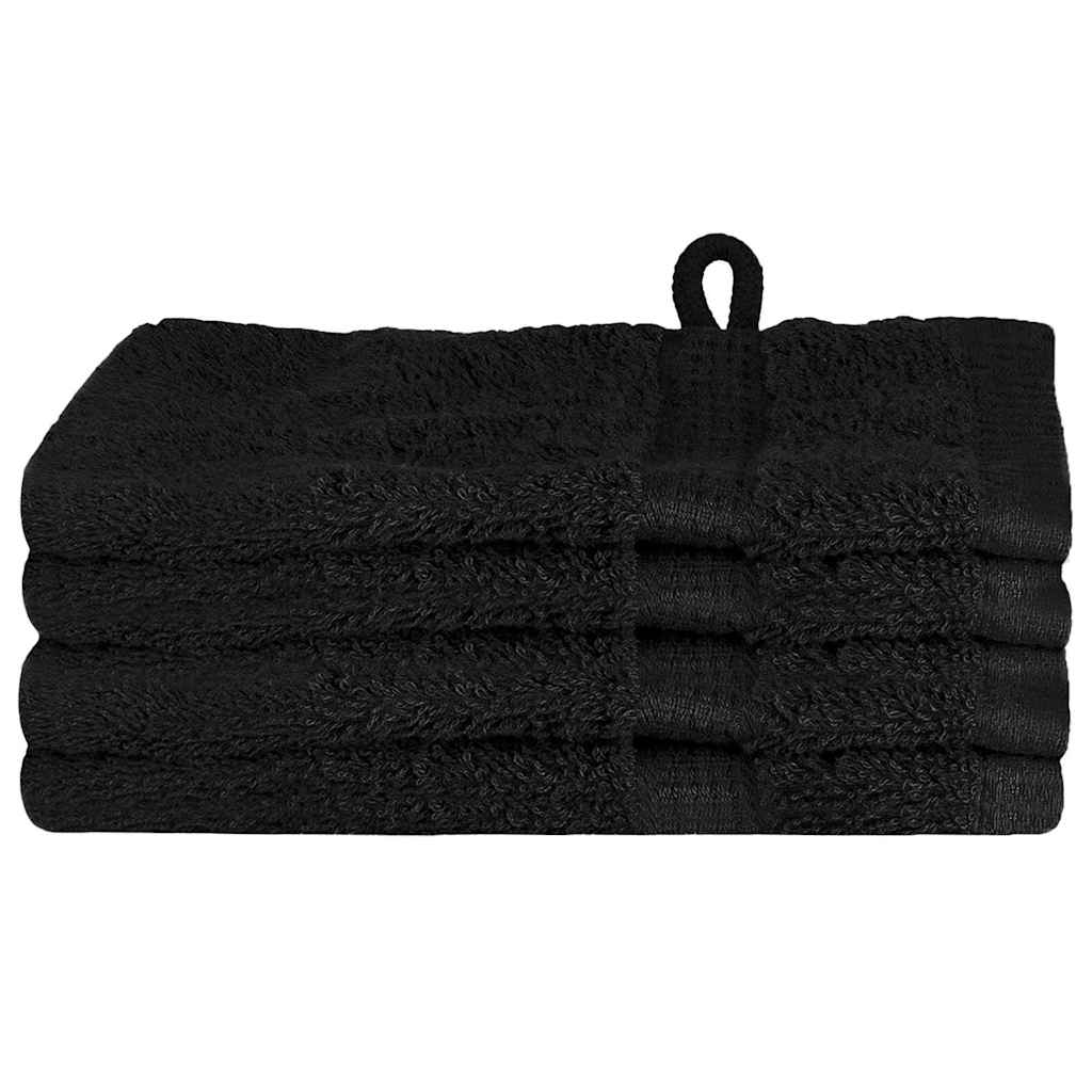 Gästetuch SOLUND 4 pcs Schwarz 15 x 21 cm 550 gsm
