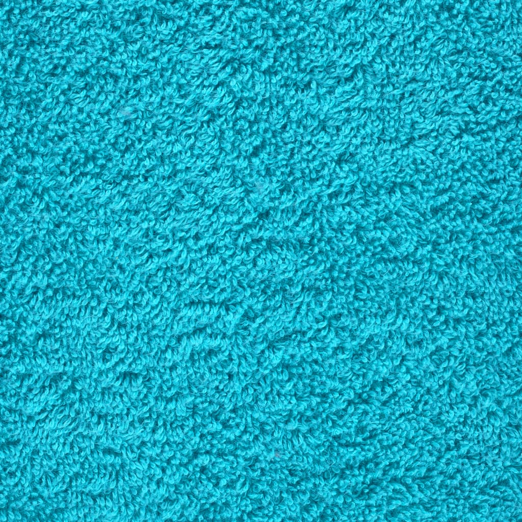 Premium-Gästetücher SOLUND 4 Stk. Türkis 30x50 cm 600 g/m²